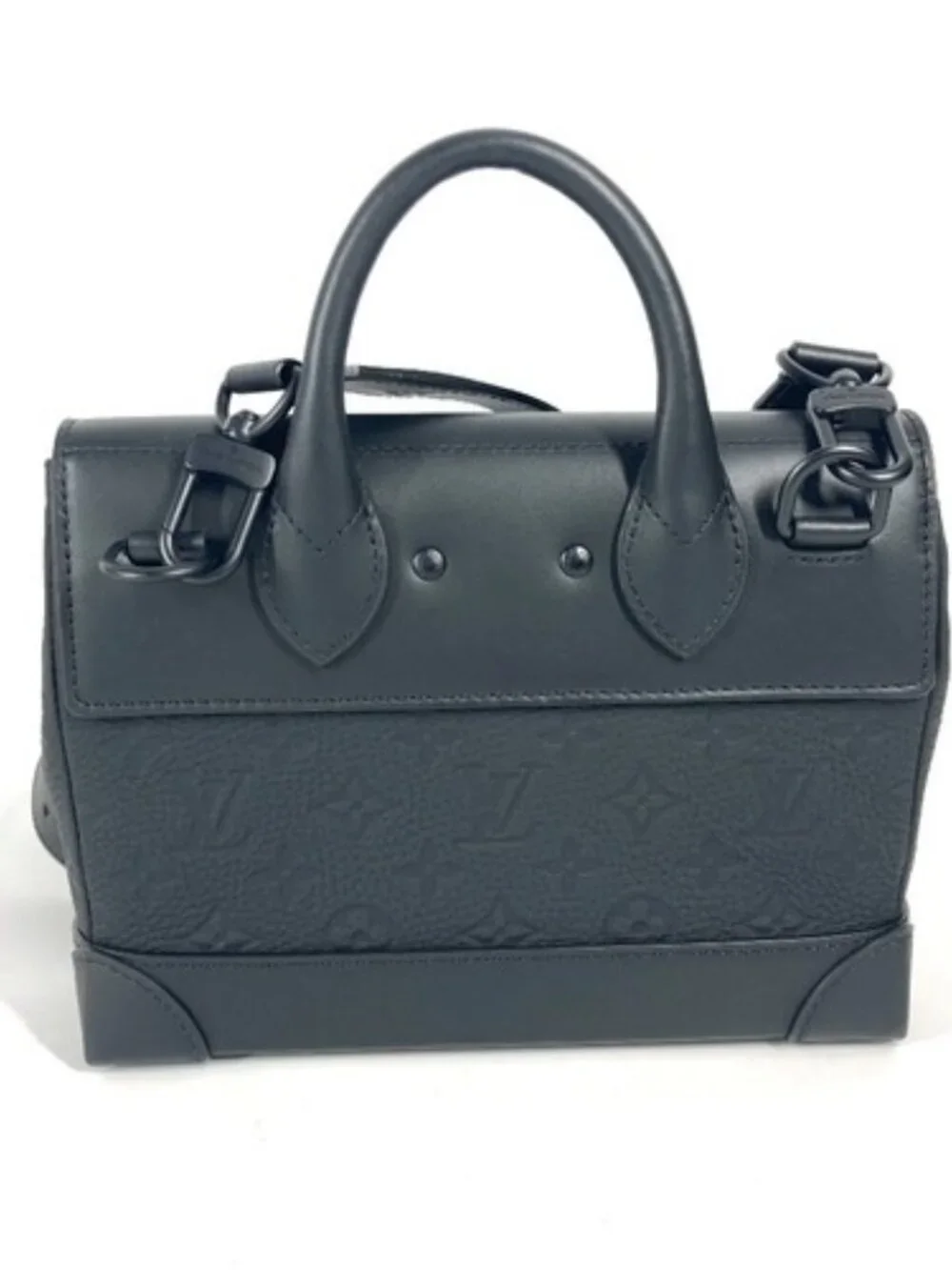 LOUIS VUITTON M24436 Taurillon Steamer PM / 2WAY Shoulder Crossbody, Handbag